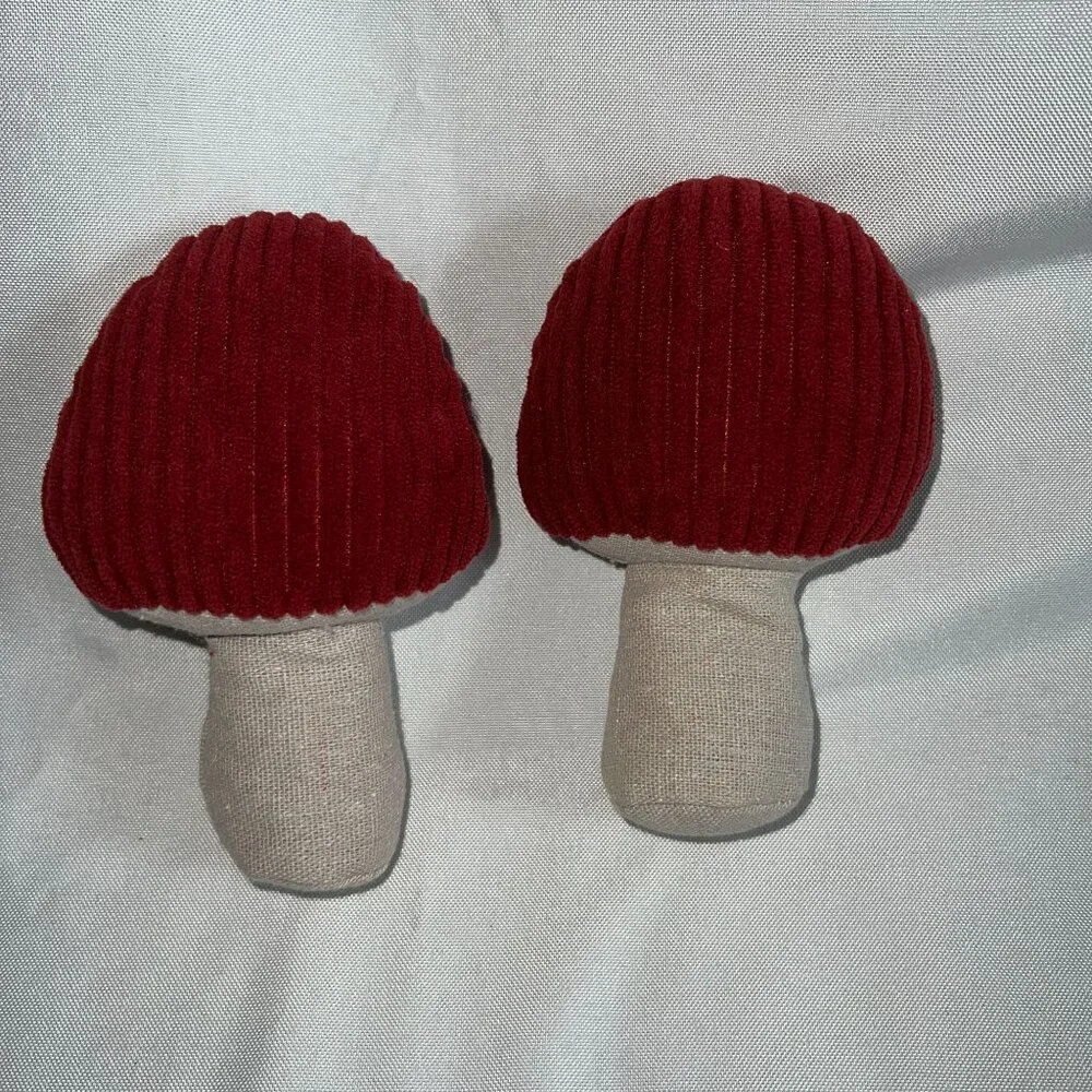 Set Of Fall Gnome & Mushroom Decorations - Plush & Metal Yard Picks - Autumn Dec - Picture 5 of 5